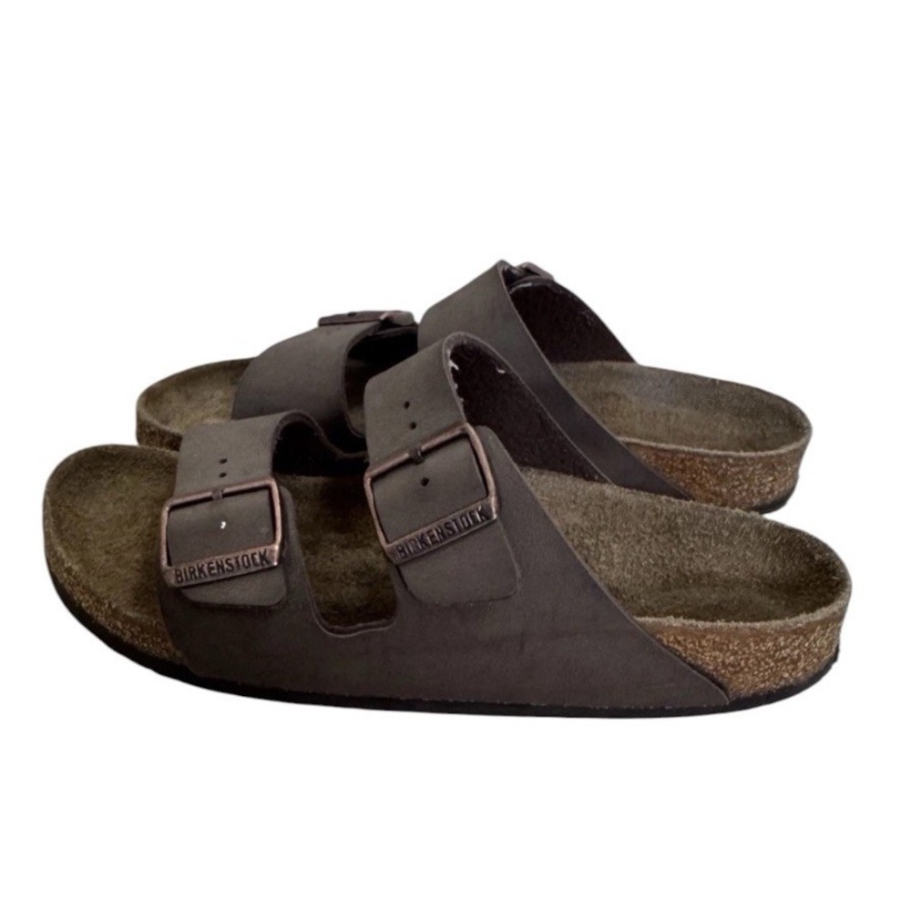 Birkenstock Arizona Birko Flor Brown Sandals EU 40 US 9